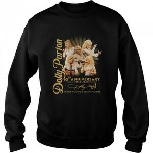 Dolly Parton 65th Anniversary 1956 Thank You For Memories Music Sweatshirt